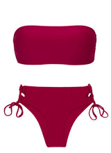 Carregar imagem no visualizador da galeria, Product Front: Rio De Sol Set Set Uv-Desejo Bandeau-Reto Madrid
