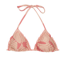 Carregar imagem no visualizador da galeria, Product Front: Rio De Sol Soutien Top Banana Rose Frufru
