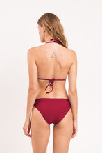 Carregar imagem no visualizador da galeria, Model Back: Rio De Sol Calcinha Bottom Touch-Carmim Essential-Comfy
