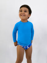 Carregar imagem no visualizador da galeria, Model Front: Rio De Sol Rash Guard Jacinto Rash-Guard Kids
