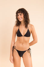 Carregar imagem no visualizador da galeria, Model Front: Rio De Sol Set Set Shimmer-Black Tri-Inv Cheeky-Tie
