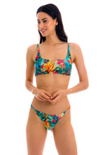 Carregar imagem no visualizador da galeria, Model Front: Rio De Sol Calcinha Bottom Paradise Ibiza-Fixa
