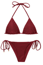Carregar imagem no visualizador da galeria, Product Front: Rio De Sol Set Set Shimmer-Divino Tri-Inv Cheeky-Tie
