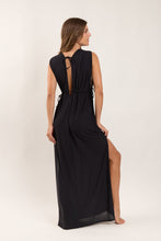 Carregar imagem no visualizador da galeria, Image 05: Rio De Sol Vestido De Praia Black Long Dress Soleil
