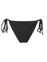 Carregar imagem no visualizador da galeria, Product Front: Rio De Sol Calcinha Bottom Malibu-Black Cheeky-Tie
