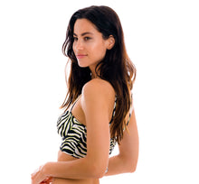 Carregar imagem no visualizador da galeria, Image 08: Rio De Sol Soutien Top Wild-Black Balconet-Anna
