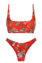 Carregar imagem no visualizador da galeria, Product Front: Rio De Sol Set Set Wildflowers Bra-Sport Lisboa
