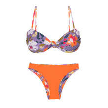 Carregar imagem no visualizador da galeria, Product Back: Rio De Sol Set Set Garden-Flower Bandeau-Joy Essential

