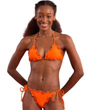 Carregar imagem no visualizador da galeria, Gallery: Rio De Sol Set Set Dots-Orange Frufru-Fio
