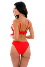 Carregar imagem no visualizador da galeria, Model Back: Rio De Sol Calcinha Bottom Cotele-Tomate Comfy
