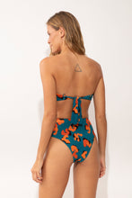 Carregar imagem no visualizador da galeria, Model Back: Rio De Sol Soutien Top Luma Mavi
