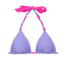 Carregar imagem no visualizador da galeria, Product Back: Rio De Sol Soutien Top Malibu-Rosa Tri-Rev

