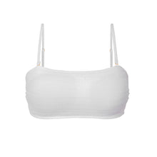 Carregar imagem no visualizador da galeria, Product Front: Rio De Sol Soutien Top Memphis-White Bandeau-Reto
