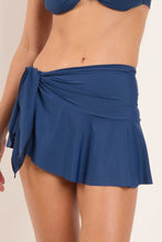 Carregar imagem no visualizador da galeria, Gallery: Rio De Sol Saia Mini Skirt Navy
