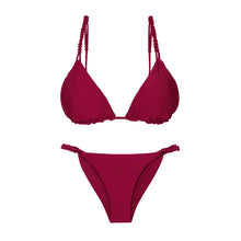 Carregar imagem no visualizador da galeria, Product Front: Rio De Sol Set Set Touch-Carmim Selena
