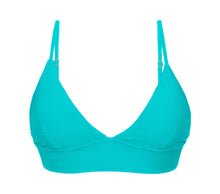Carregar imagem no visualizador da galeria, Product Front: Rio De Sol Soutien Top Cotele-Jade Tri-Tank
