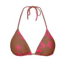 Carregar imagem no visualizador da galeria, Product Front: Wednesday In Hawaii By Rio De Sol Soutien Top Pua-Coco-Guava Kauai
