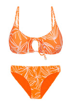 Carregar imagem no visualizador da galeria, Product Front: Rio De Sol Set Set Trail-Orange Tank-Tie Essential-Comfy
