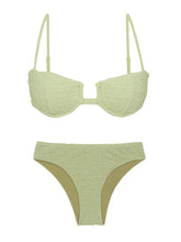 Carregar imagem no visualizador da galeria, Product Front: Rio De Sol Set Set Brisa-Pistache Juliette Essential
