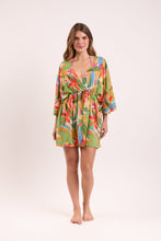 Carregar imagem no visualizador da galeria, Model Front: Rio De Sol Caftans / Saida De Praia Tropical Kaftan Bel
