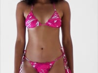 Carregar e reproduzir vídeo no visualizador da Galeria, Top Pink-Palms Frufru
