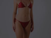 Carregar e reproduzir vídeo no visualizador da Galeria, Video: Rio De Sol Calcinha Bottom Shimmer-Divino Frufru
