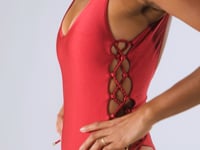 Carregar e reproduzir vídeo no visualizador da Galeria, Video: Rio De Sol Maiô Shimmer-Divino Zoe
