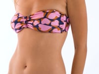 Carregar e reproduzir vídeo no visualizador da Galeria, Top Amore-Pink Bandeau-Crispy
