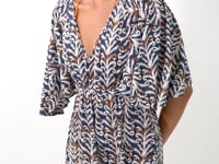 Carregar e reproduzir vídeo no visualizador da Galeria, Video: Rio De Sol Mini Dress Ikat Mini Dress
