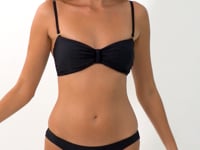 Carregar e reproduzir vídeo no visualizador da Galeria, Top Touch-Black Bandeau-Crispy
