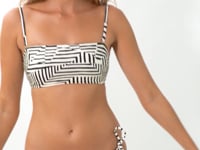Carregar e reproduzir vídeo no visualizador da Galeria, Video: Rio De Sol Soutien Top Collage Bandeau-Reto
