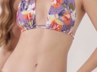 Carregar e reproduzir vídeo no visualizador da Galeria, Video: Rio De Sol Soutien Top Garden-Flower Verona
