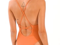 Carregar e reproduzir vídeo no visualizador da Galeria, Video: Rio De Sol Maiô Sand-Argila Sunny
