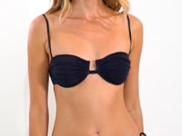 Carregar e reproduzir vídeo no visualizador da Galeria, Video: Rio De Sol Calcinha Bottom Malibu-Black Cheeky-Tie
