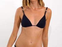 Carregar e reproduzir vídeo no visualizador da Galeria, Video: Rio De Sol Calcinha Bottom Malibu-Black Essential-Noa
