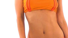 Carregar e reproduzir vídeo no visualizador da Galeria, Video: Rio De Sol Soutien Top Duo Orange
