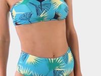 Carregar e reproduzir vídeo no visualizador da Galeria, Video: Rio De Sol Soutien Top Flower Geometric Reto
