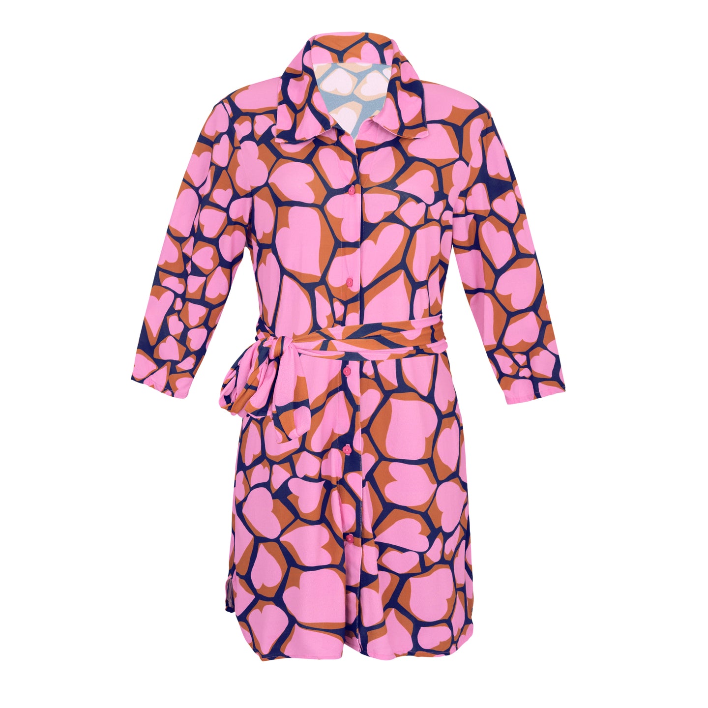 Product Front: Rio De Sol Vestido De Praia Amore-Pink Chemise