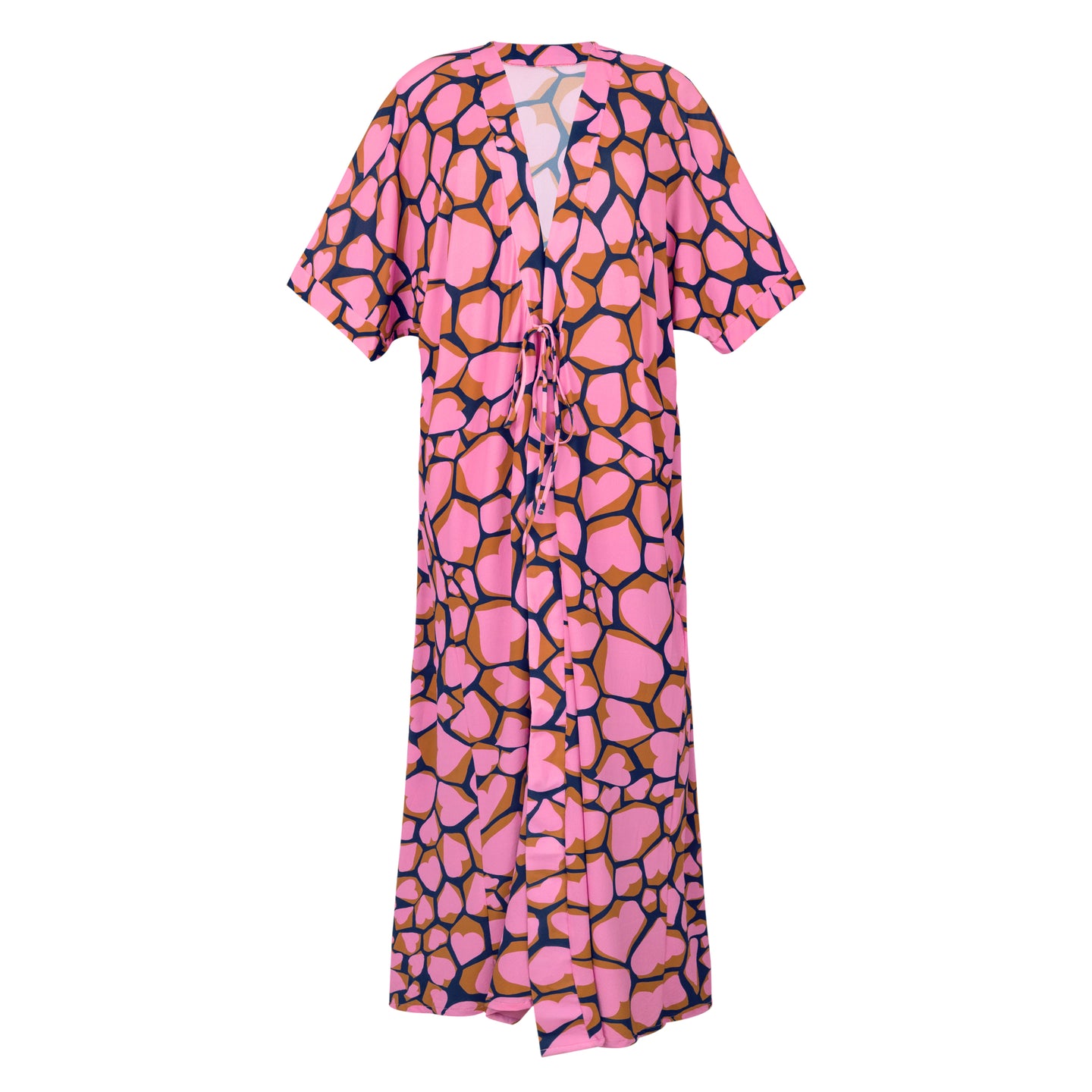 Product Front: Rio De Sol Vestido De Praia Amore-Pink Long Dress