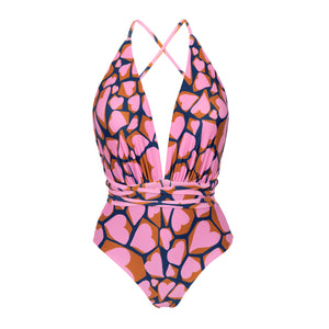 Product Front: Rio De Sol Maiô Amore-Pink New Vegas