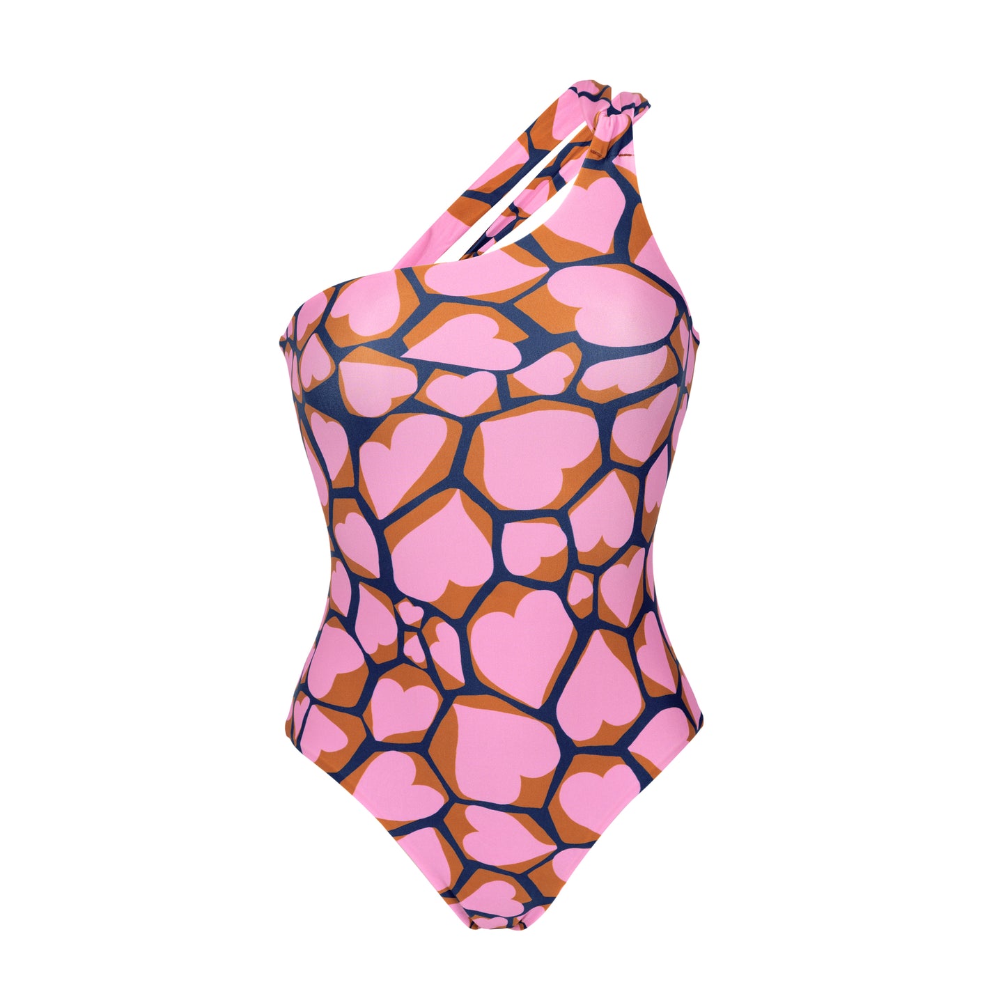 Product Front: Rio De Sol Maiô Amore-Pink Santorini
