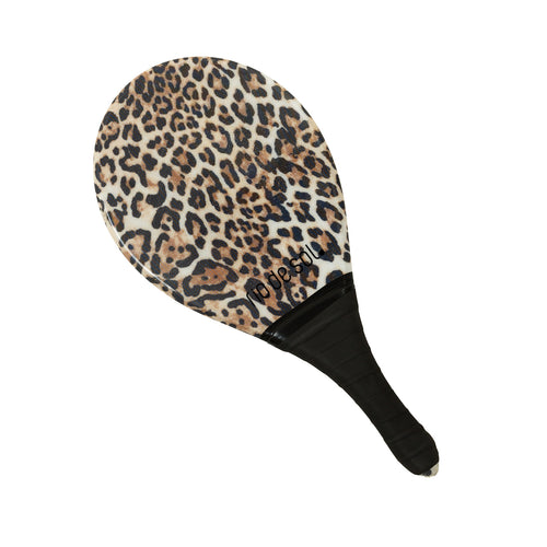 Product Front: Rio De Sol Frescobol Beach Bat Rds Leopardo