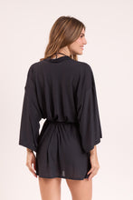 Carregar imagem no visualizador da galeria, Image 08: Rio De Sol Caftans / Saida De Praia Black Kimono
