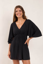 Carregar imagem no visualizador da galeria, Image 04: Rio De Sol Vestido De Praia Black Mini Dress
