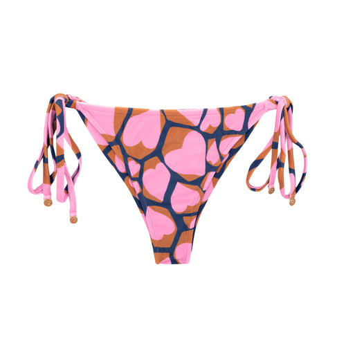Product Front: Rio De Sol Calcinha Bottom Amore-Pink Cheeky-Micro