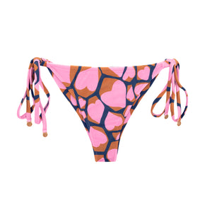Product Front: Rio De Sol Calcinha Bottom Amore-Pink Cheeky-Micro