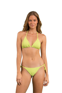 Model Front: Rio De Sol Calcinha Bottom Bora-Citrus Lacinho