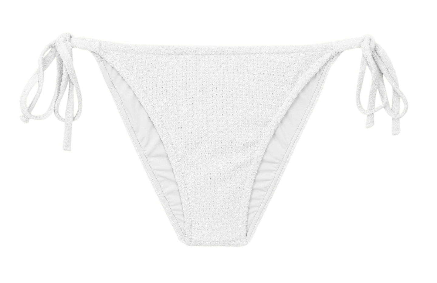 Product Front: Rio De Sol Calcinha Bottom Bora-White Lacinho