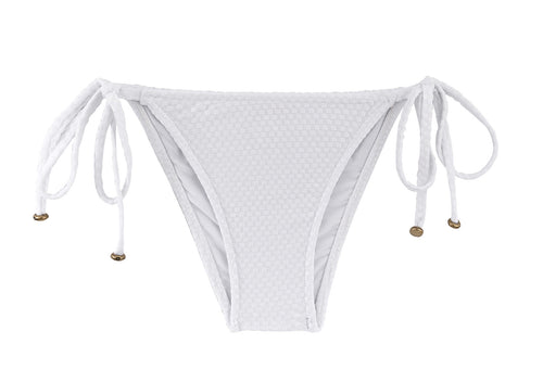 Product Front: Rio De Sol Calcinha Bottom Cloque Branco Balconet