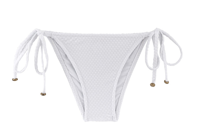 Product Front: Rio De Sol Calcinha Bottom Cloque Branco Balconet